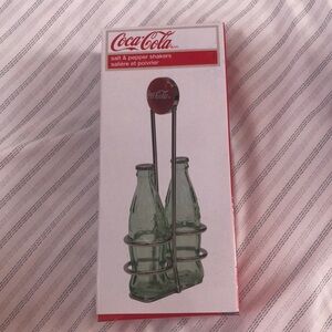Coke salt and pepper shaker